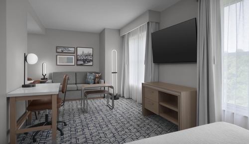 Suite estudio, 1 cama de matrimonio