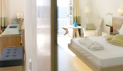 Habitación superior, vistas al mar