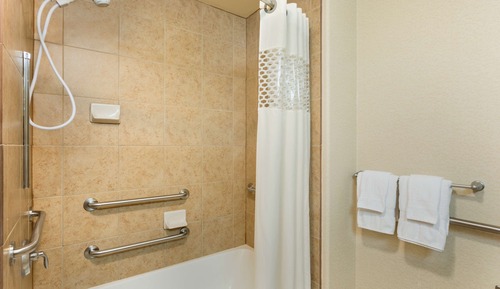 2 camas dobles, No fumadores, accesible (Tub)