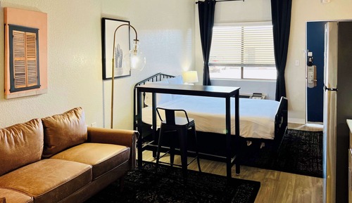 Habitación Deluxe, 1 cama de matrimonio, no fumadores, cocina básica