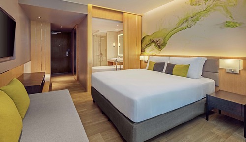 Habitación Deluxe, 1 cama de matrimonio grande, accesible para personas con discapacidad