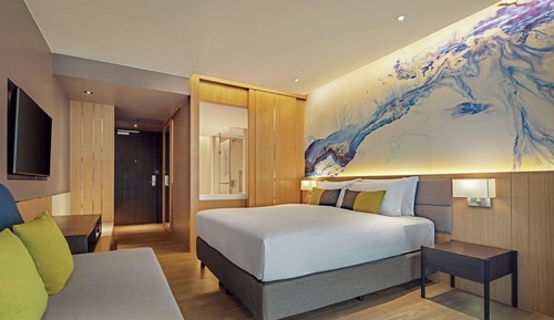 Habitación Premium, 1 cama de matrimonio grande, balcón