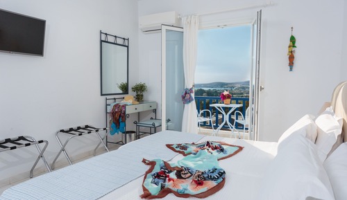 Habitación doble, vistas al mar
