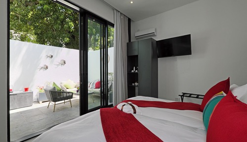 Habitación de lujo, vistas a la piscina