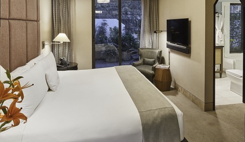 Suite ejecutiva, terraza