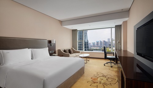 Habitación Premium, 1 cama de matrimonio grande, Acceso al salón del club