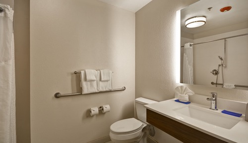 Suite, 1 cama de matrimonio grande, accesible en silla de ruedas (Communications)