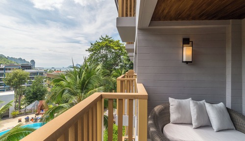 Habitación Premium, 2 camas individuales, balcón, vistas a la ciudad