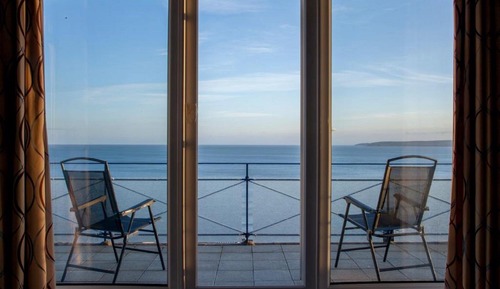 Habitación doble, balcón, vistas al mar (Not Dog Friendly)