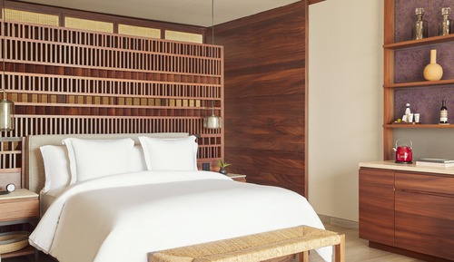 Habitación, 1 cama de matrimonio grande, frente a la playa