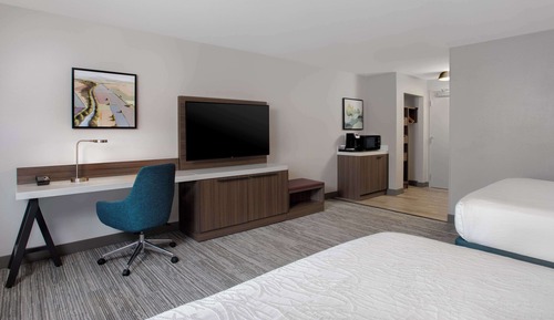 Habitación, 2 camas de matrimonio, accesible para personas con discapacidad