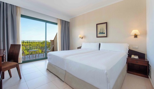 Habitación doble, balcón, vistas al mar