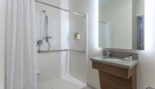 Suite estudio, 1 cama de matrimonio (Mobility, Transfer Shower)