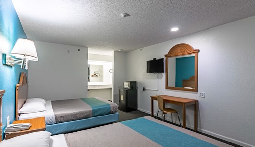 Habitación Deluxe, 2 camas de matrimonio, no fumadores, frigorífico y microondas
