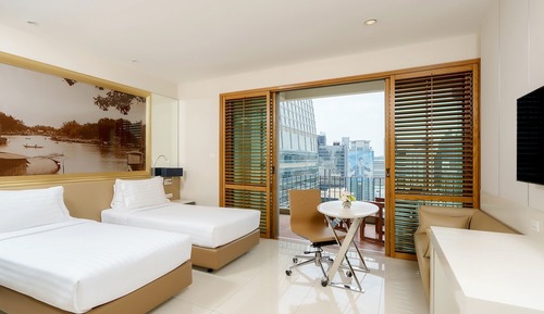 Habitación superior, balcón