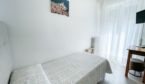 Habitación individual, balcón