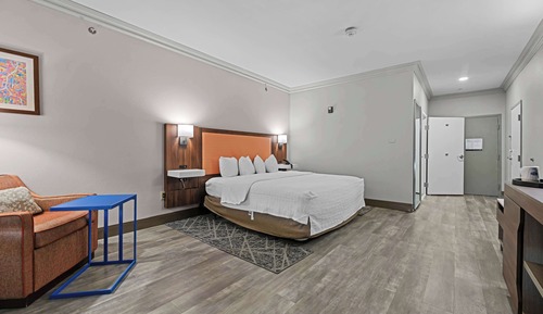 Habitación, 1 cama de matrimonio grande, accesible para personas con discapacidad, no fumadores