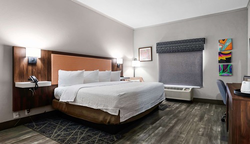 Habitación, 1 cama de matrimonio grande, accesible para personas con discapacidad