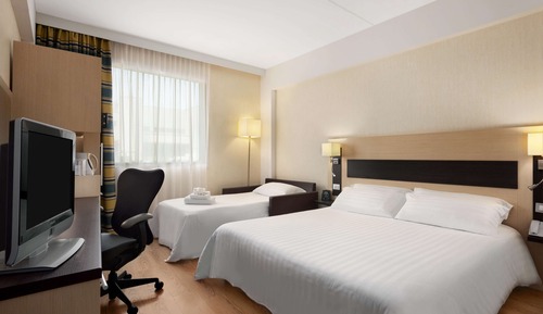 Habitación, 1 cama de matrimonio grande con sofá cama