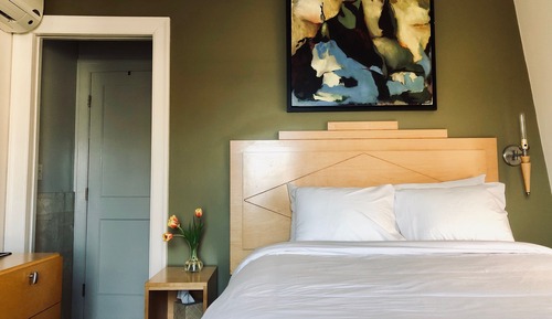 Habitación doble, 1 cama de matrimonio, vistas a la bahía