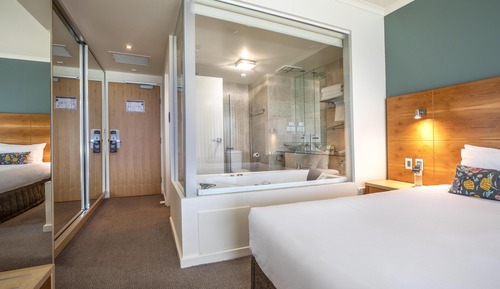 Habitación Deluxe, bañera de hidromasaje, vistas al río