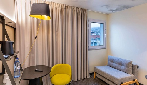 Habitación doble superior, 1 cama doble con sofá cama