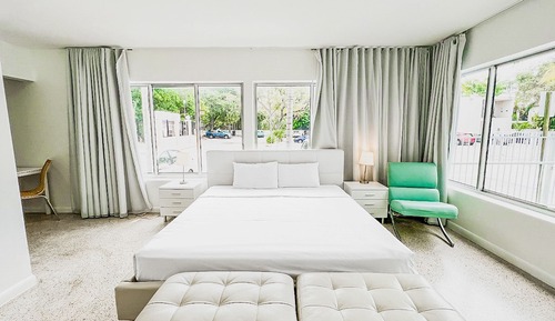 Estudio Deluxe, 1 cama de matrimonio grande, accesible para personas con discapacidad