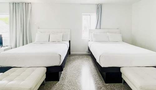 Estudio Deluxe, 2 camas de matrimonio