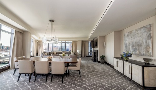 Suite presidencial, varias camas