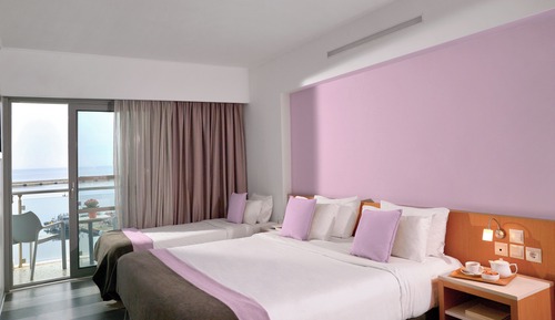 Habitación triple estándar, vistas al mar