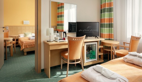 Habitación cuádruple, baño privado (Wellness access)