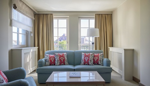 Habitación Confort, vistas parciales al mar