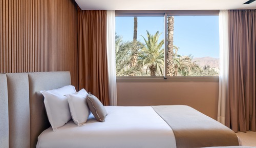 Habitación Premium (2 Queen Beds, Atlas Mountain View)