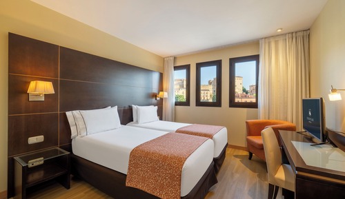 Habitación estándar con 1 cama doble o 2 individuales