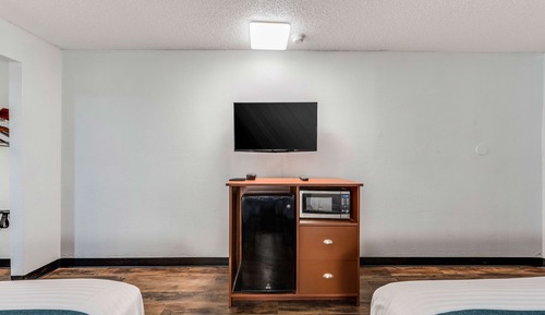 Habitación Deluxe, 2 camas de matrimonio, fumadores, frigorífico y microondas