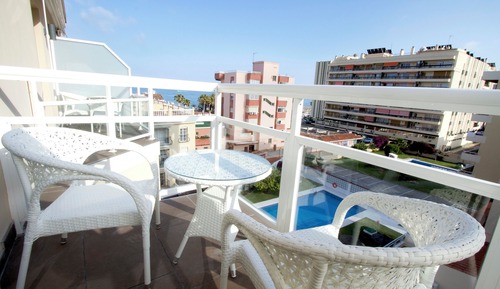 Habitación doble, balcón