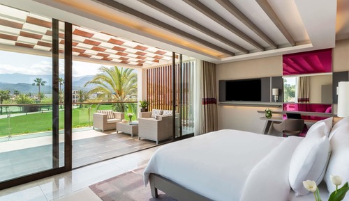 Villa superior, 1 cama de matrimonio grande