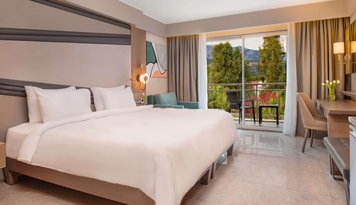 Habitación Deluxe, 1 cama de matrimonio grande, vistas al mar