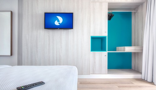 Habitación doble de uso individual, vistas al mar