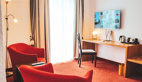 Suite junior, no fumadores, vistas al jardín