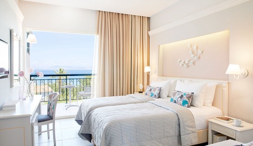 Habitación superior, vistas al mar