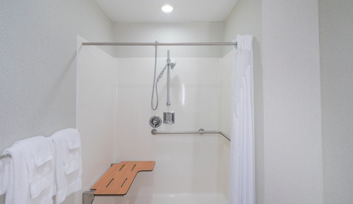 Habitación, 1 cama de matrimonio grande (Communications, Mobil, Roll-In Shower)