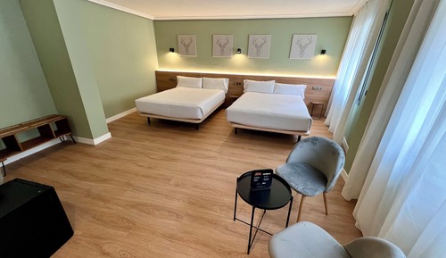 Habitación Cuádruple Familiar (2 adultos y 2 niños)