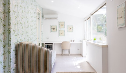 Habitación doble superior, en la zona del jardín