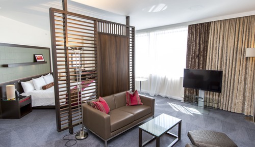 King, Habitación familiar, 1 cama de matrimonio grande con sofá cama