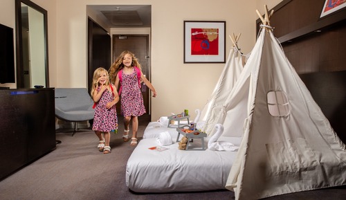 Habitación familiar, 2 camas dobles (Teepee)