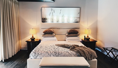 Ático ejecutivo, 1 cama de matrimonio grande