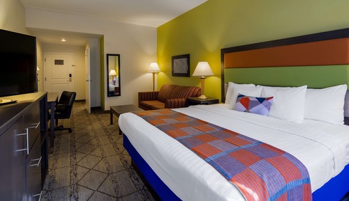 Suite, 1 cama de matrimonio grande, accesible para personas con discapacidad (with Sofabed)