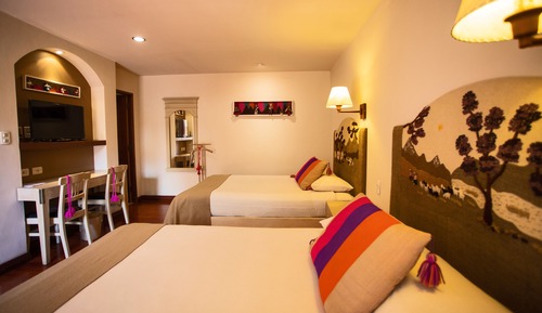 Habitación Confort doble, 2 camas de matrimonio