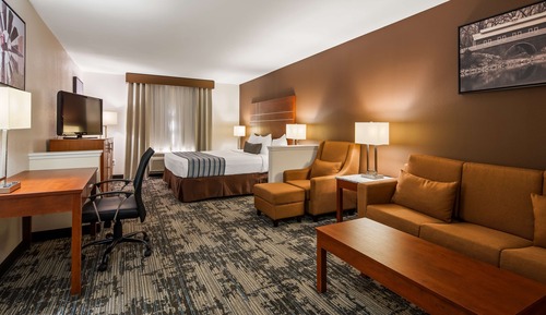 Suite, 1 cama de matrimonio grande, no fumadores (Pet Friendly;with Sofabed)